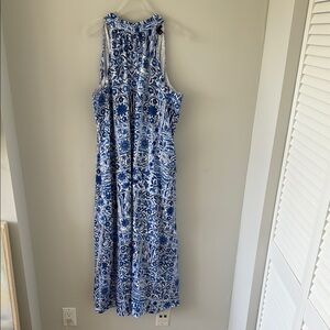 Ann Taylor Sleeveless Maxi Dress -petite